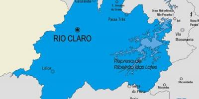 Harta e Rio Claro komunës