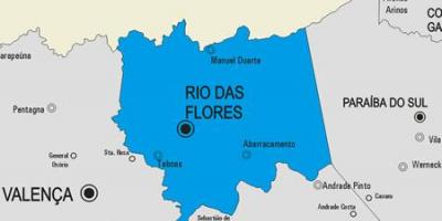 Harta e Rio zv Ostras komunës