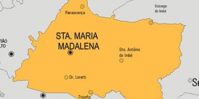 Harta e Santa Maria Madalena komunës