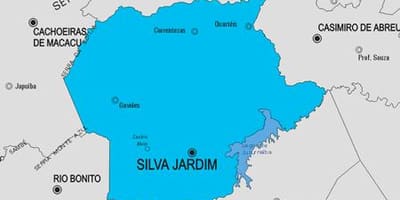 Harta e Silva Jardim komunës