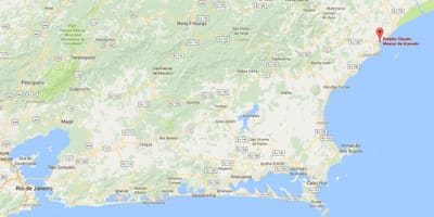 Harta e stadiumit Cláudio Moacyr de Azevedo