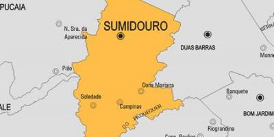 Harta e komunës Sumidouro