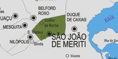 Harta e São João de Meriti komunës