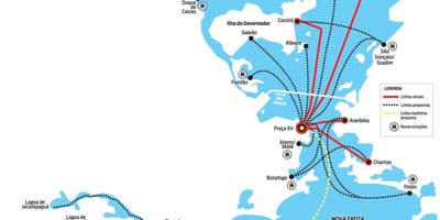 Harta e Trageteve Rio de Janeiro