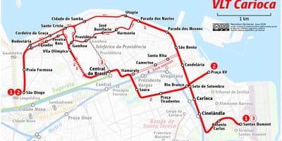 Harta e VLT Rio de Janeiro