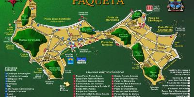 Harta e Île-de Paquetá